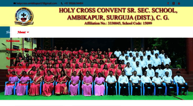 holycrossambikapur.com