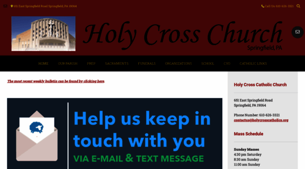 holycrosscatholics.org