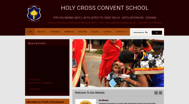 holycrossconventschool.com