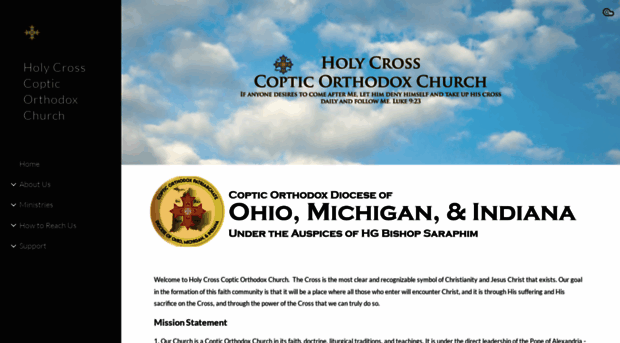 holycrosscoptic.org