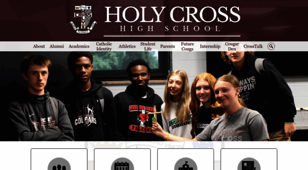 holycrosshs.com