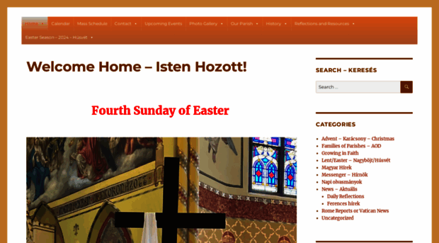 holycrosshungarian.com