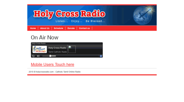 holycrossradio.com