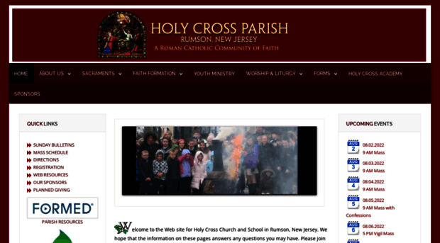 holycrossrumson.org