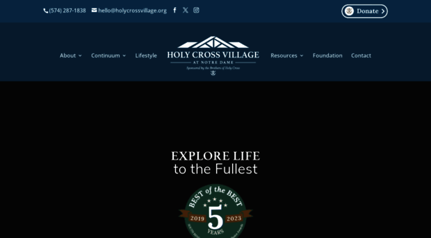 holycrossvillage.com