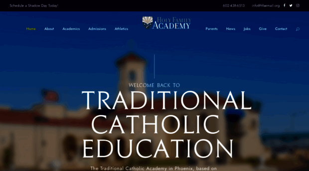 holyfamilyacad.org