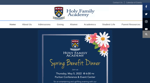 holyfamilyacademy.org