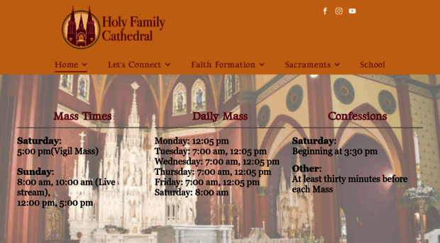 holyfamilycathedralparish.com