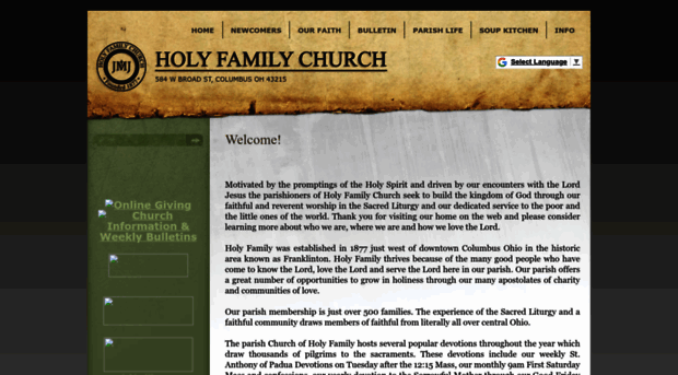 holyfamilycolumbus.org