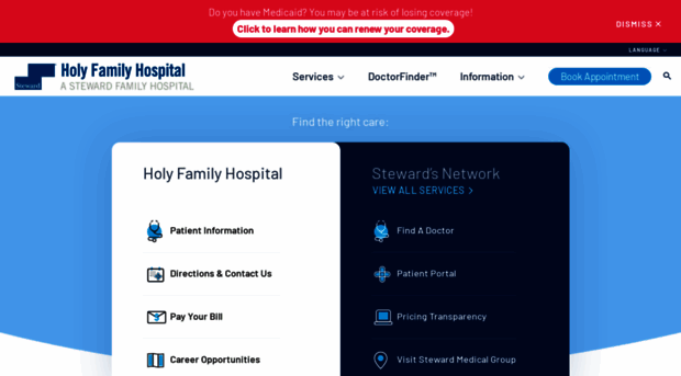 holyfamilyhospital.org