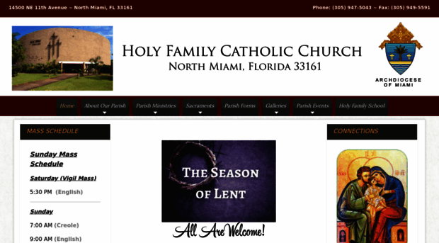 holyfamilynorthmiami.com