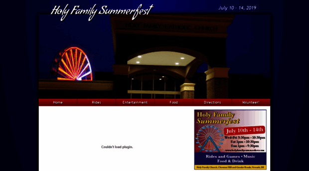 holyfamilysummerfest.com