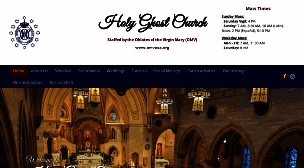 holyghostchurch.org