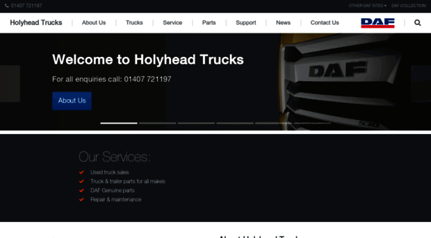 holyheadtrucksdaf.co.uk