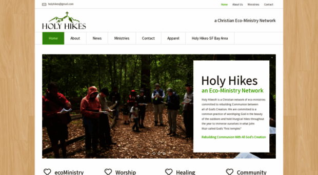 holyhikes.org