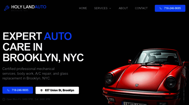 holylandautorepair.com