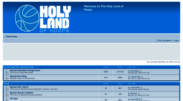 holylandofhoops.com