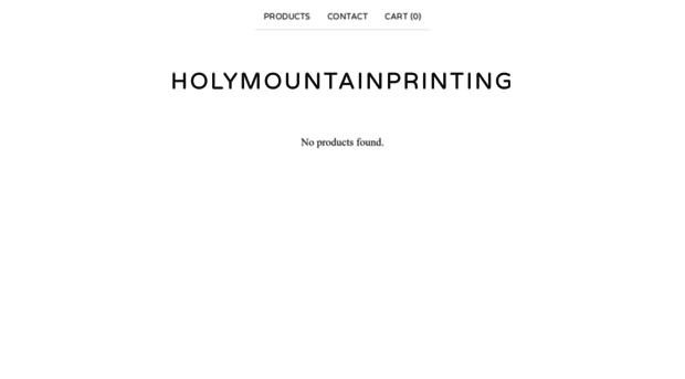 holymountainprinting.bigcartel.com