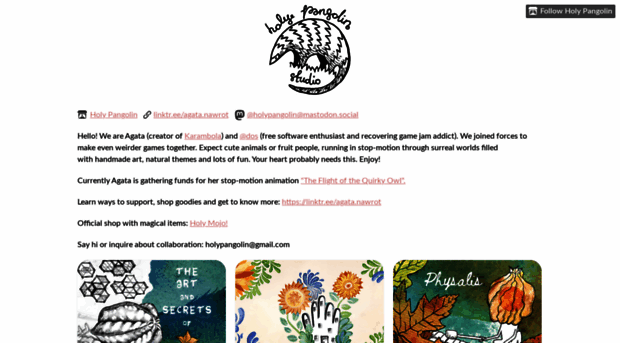 holypangolin.itch.io