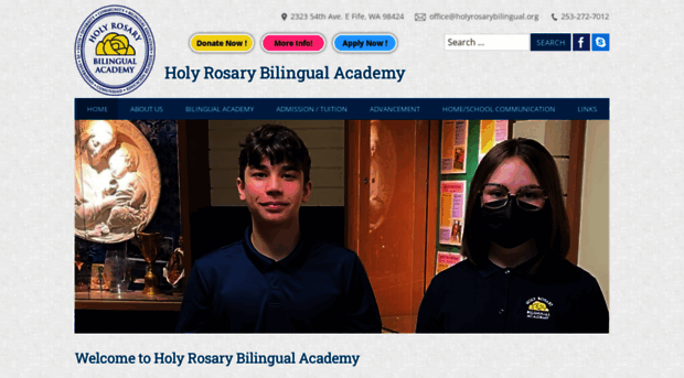 holyrosarybilingual.org