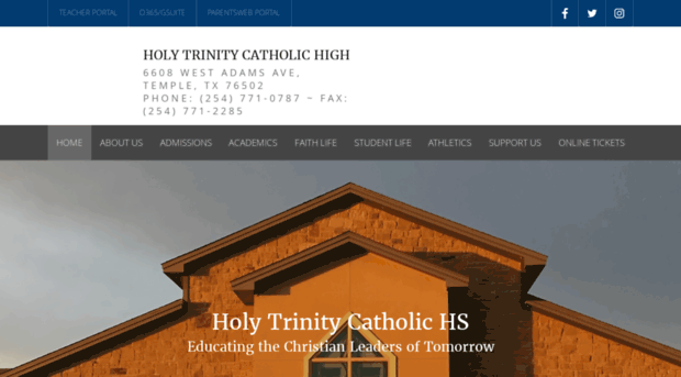 holytrinitychs.org