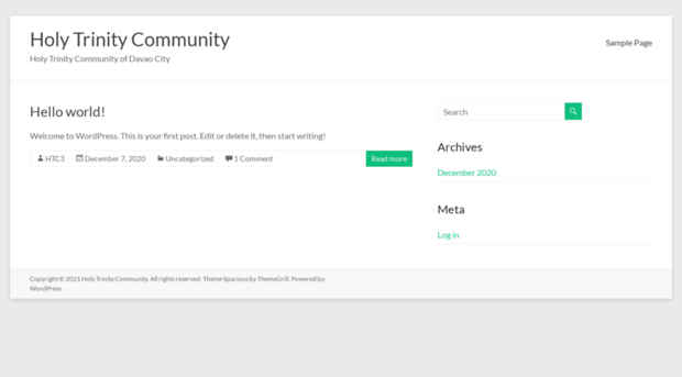 holytrinitycommunity.net
