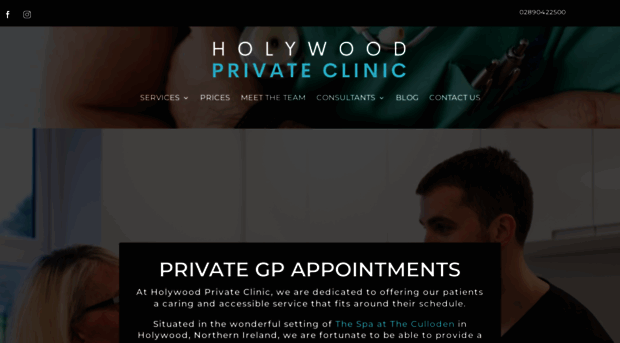 holywoodprivateclinic.com