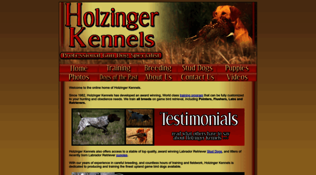 holzingerkennels.com