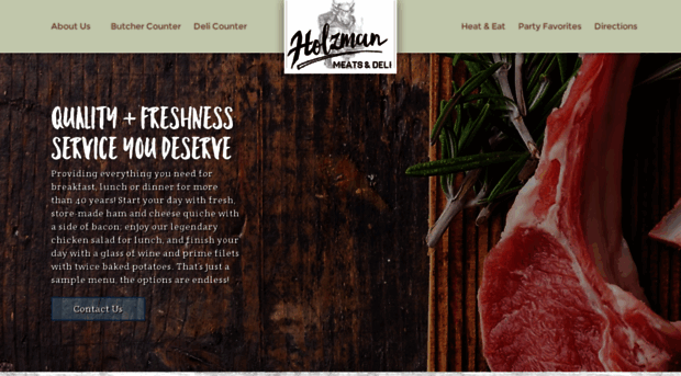 holzmanmeatsanddeli.com