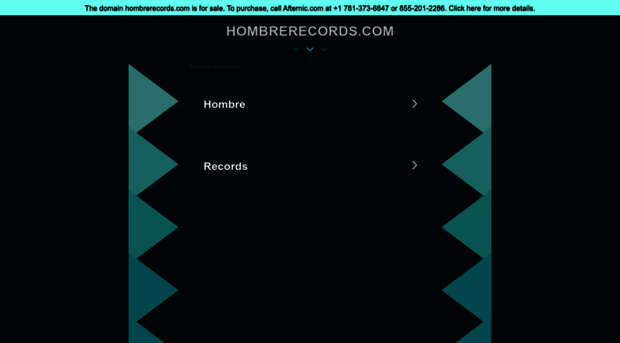hombrerecords.com