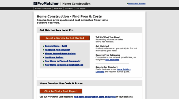 home-builders.promatcher.com