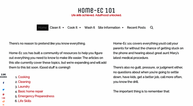 home-ec101.com