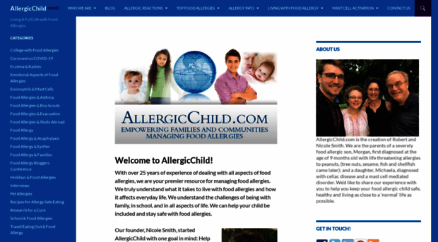 home.allergicchild.com