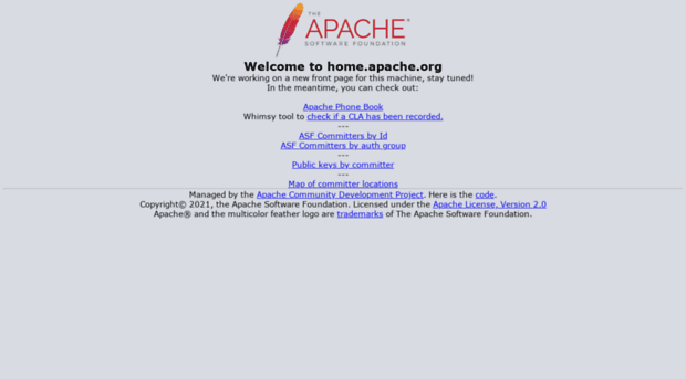 home.apache.org