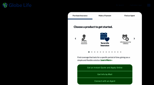 home.globelifeinsurance.com