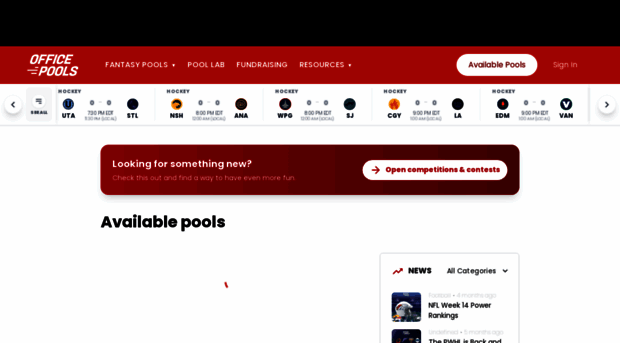 home.officepools.com