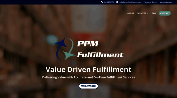 home.ppmfulfillment.com