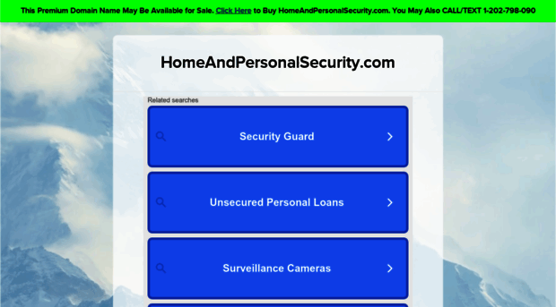 homeandpersonalsecurity.com
