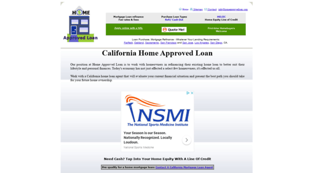 homeapprovedloan.com