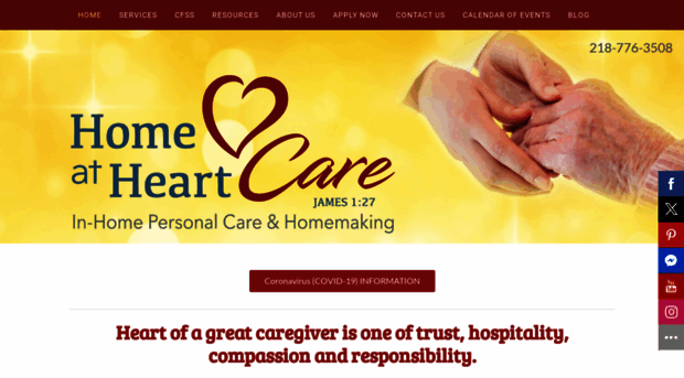 homeatheartcare.com