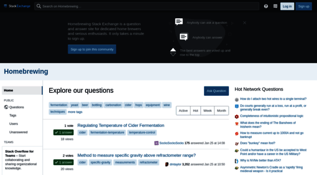 homebrew.stackexchange.com