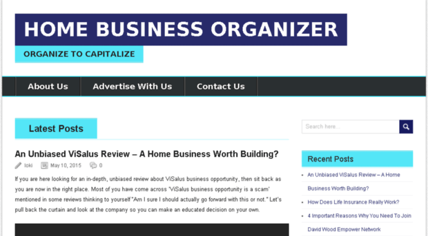 homebusinessorganizer.com