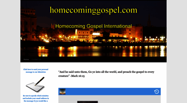 homecominggospel.com