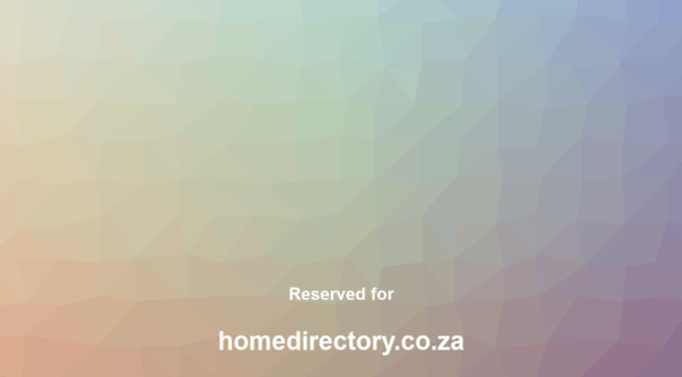 homedirectory.co.za