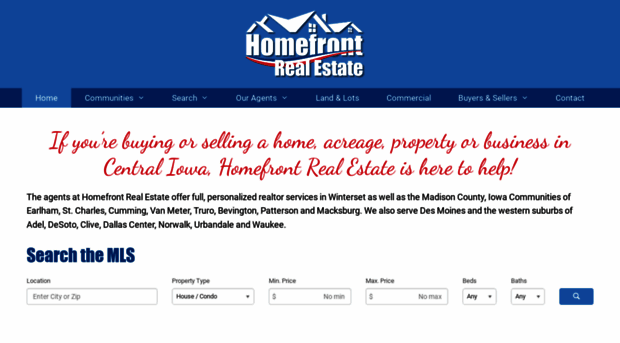 homefront-realestate.com