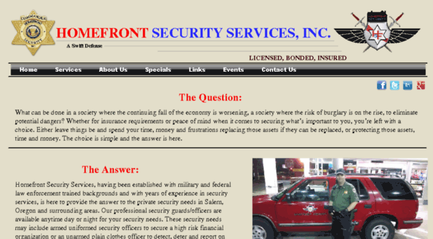 homefrontsecurityservices.com