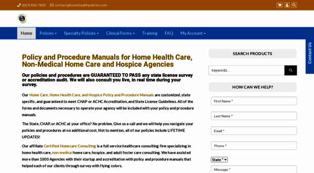 homehealthpolicies.com