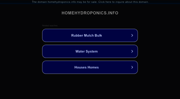 homehydroponics.info