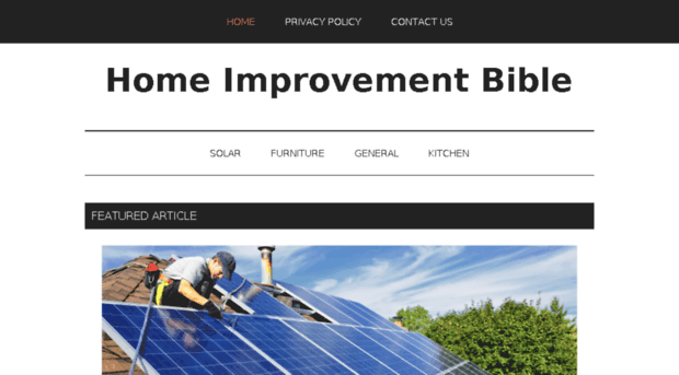 homeimprovementbible.com