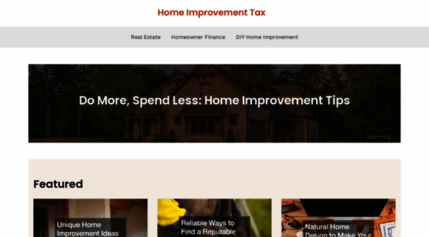 homeimprovementtax.net